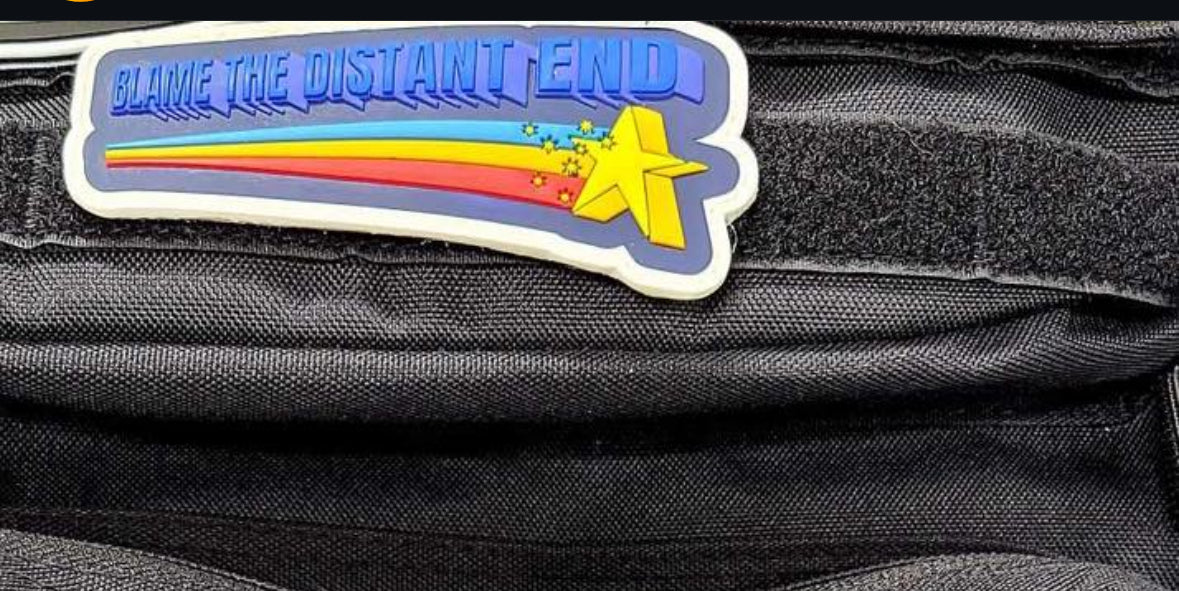 PVC PATCH - Blame the Distant End